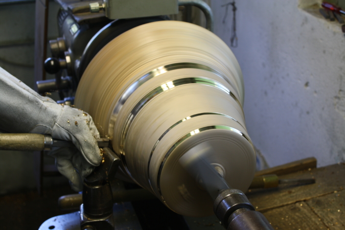 Die Glocke wird abgedreht