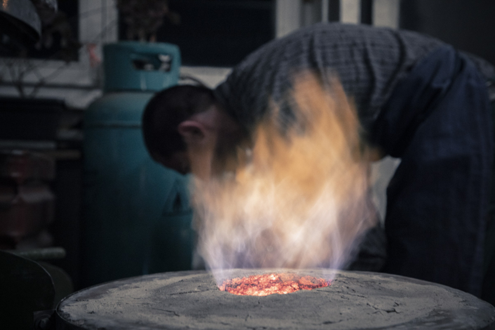1100 Grad werden erreicht