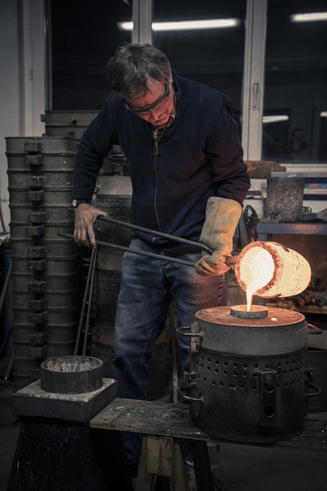 Der grosse Moment: Die Glocke wird gegossen